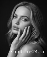 Шикарный детализированный портрет в ЧБ №41